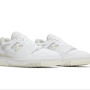 NEW New Balance 550 Silver Birch/White Size 10 **SOLD OUT**